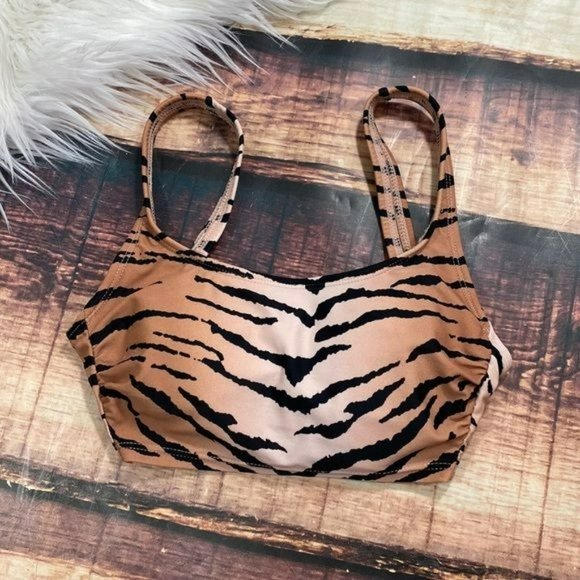 Xhilaration Other - RELISTED Tiger Swim Bikini Top Xhilaration Strappy